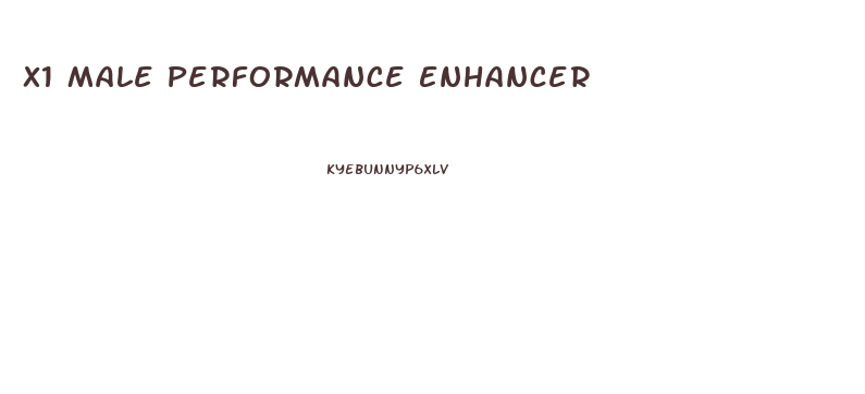 X1 Male Performance Enhancer