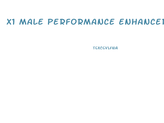 X1 Male Performance Enhancer