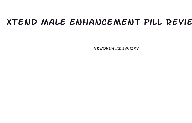 Xtend Male Enhancement Pill Review