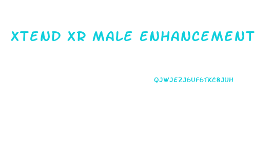 Xtend Xr Male Enhancement