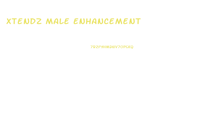 Xtendz Male Enhancement