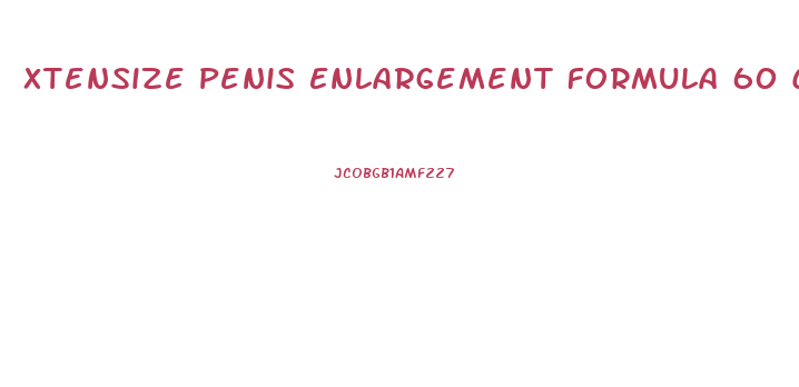 Xtensize Penis Enlargement Formula 60 Capsules Made In Usa