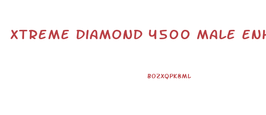 Xtreme Diamond 4500 Male Enhancement