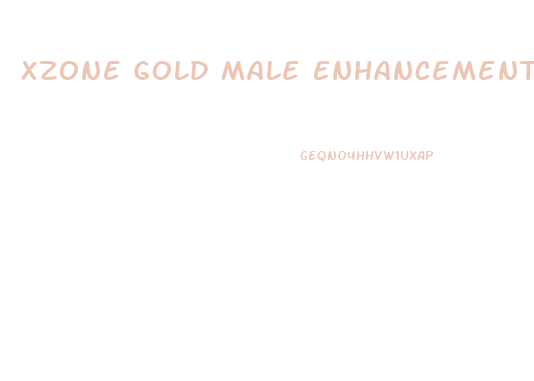 Xzone Gold Male Enhancement