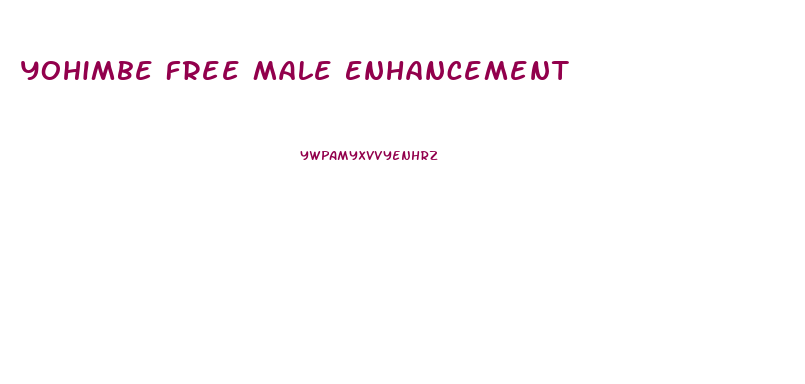 Yohimbe Free Male Enhancement