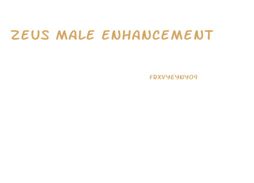 Zeus Male Enhancement