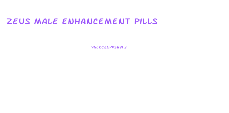 Zeus Male Enhancement Pills