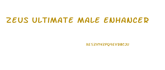 Zeus Ultimate Male Enhancer
