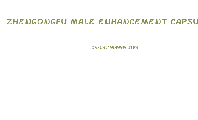 Zhengongfu Male Enhancement Capsules