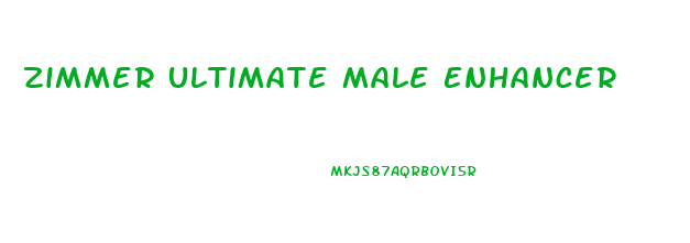 Zimmer Ultimate Male Enhancer