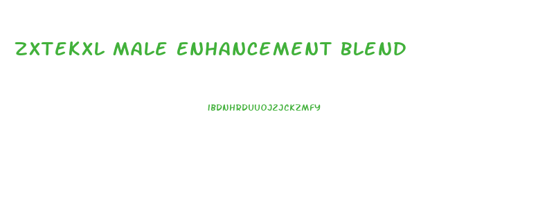 Zxtekxl Male Enhancement Blend