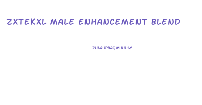 Zxtekxl Male Enhancement Blend