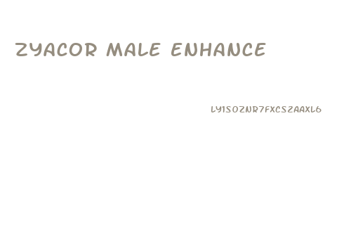 Zyacor Male Enhance