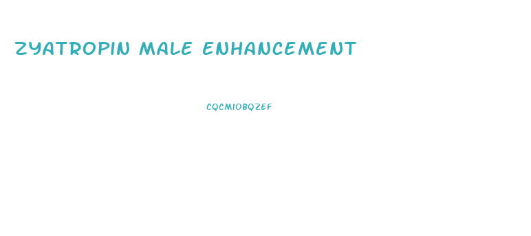 Zyatropin Male Enhancement