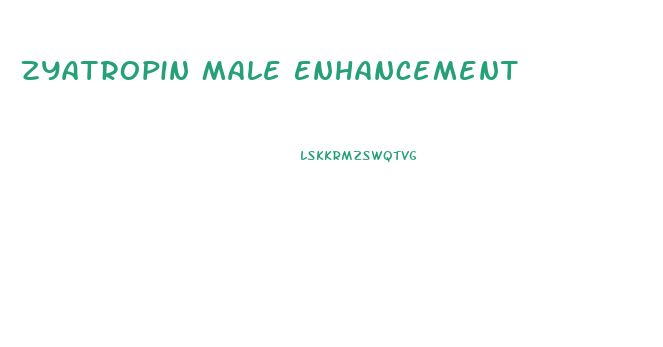 Zyatropin Male Enhancement