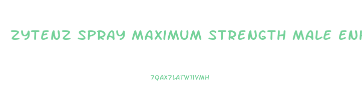 Zytenz Spray Maximum Strength Male Enhancement Amazon