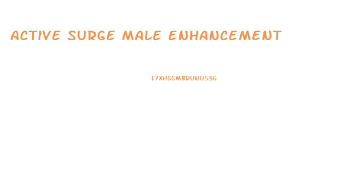 active surge male enhancement