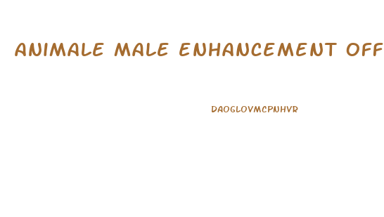 animale male enhancement official website