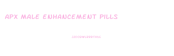 apx male enhancement pills