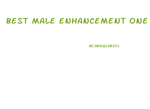 best male enhancement one time to take