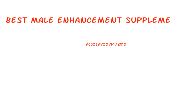 best male enhancement supplements 2018