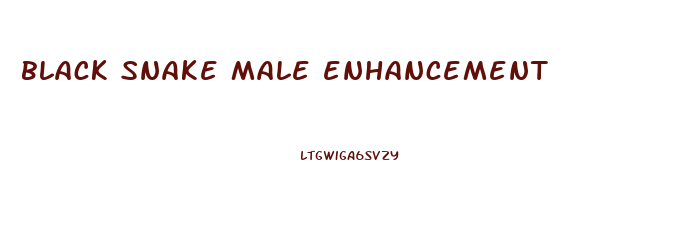 black snake male enhancement