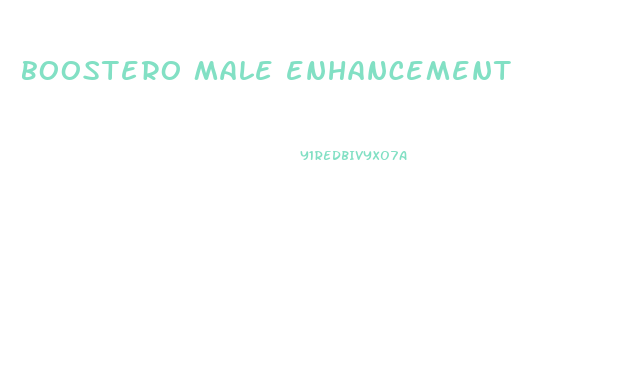 boostero male enhancement