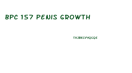 bpc 157 penis growth