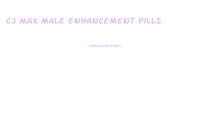 cj max male enhancement pills