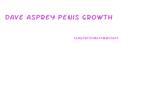 dave asprey penis growth