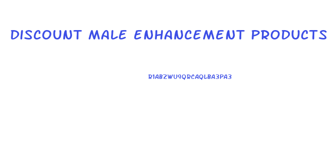 discount male enhancement products