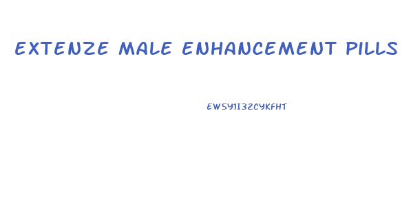 extenze male enhancement pills review