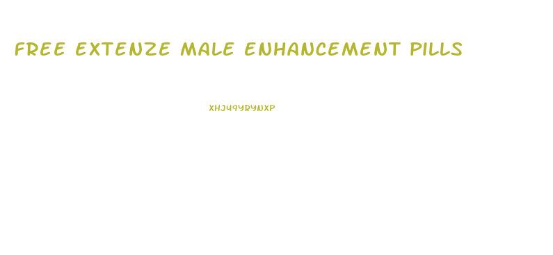 free extenze male enhancement pills