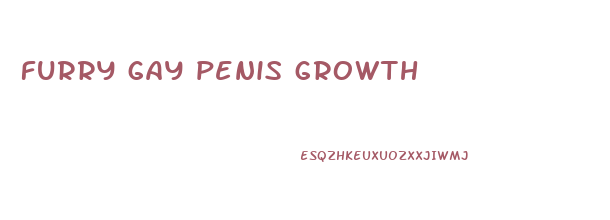 furry gay penis growth