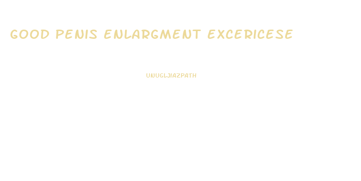 good penis enlargment excericese