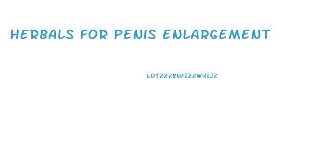 herbals for penis enlargement