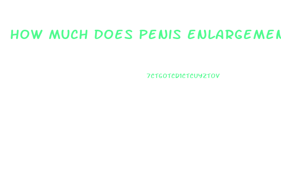 how much does penis enlargement surgery
