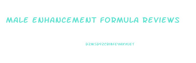 male enhancement formula reviews