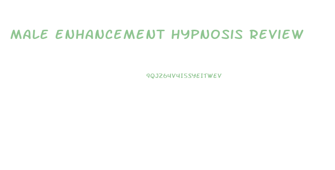 male enhancement hypnosis review