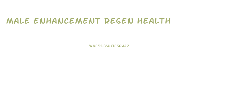 male enhancement regen health