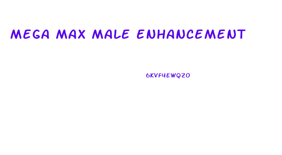 mega max male enhancement