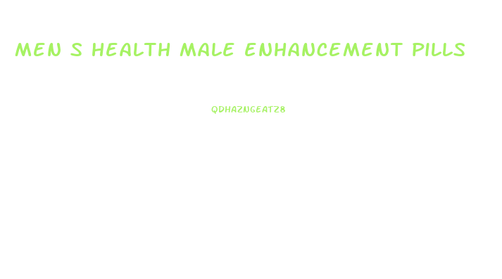 men s health male enhancement pills