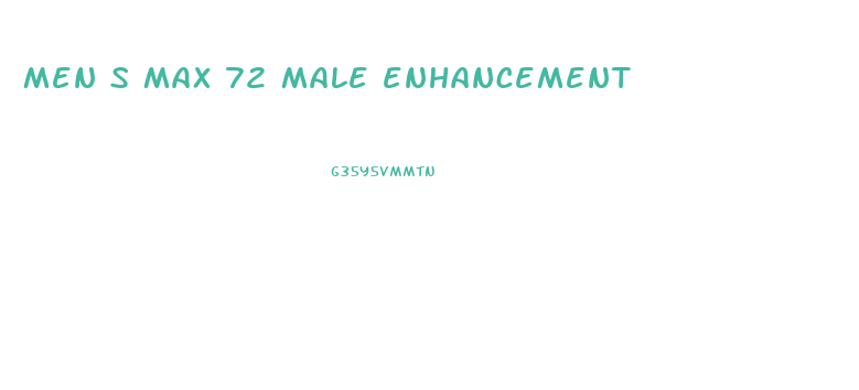 men s max 72 male enhancement
