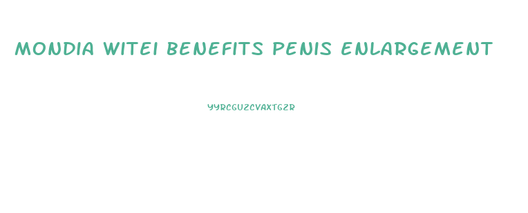 mondia witei benefits penis enlargement