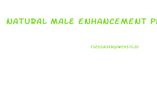 natural male enhancement pill