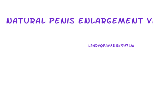 natural penis enlargement vitamins