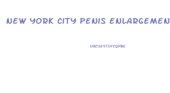 new york city penis enlargement