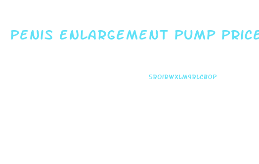 penis enlargement pump price in pakistan
