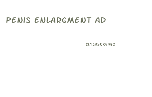 penis enlargment ad