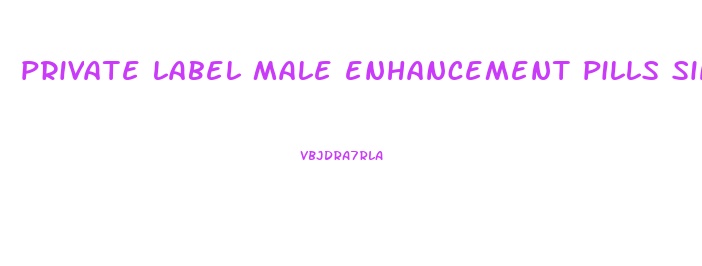 private label male enhancement pills single card